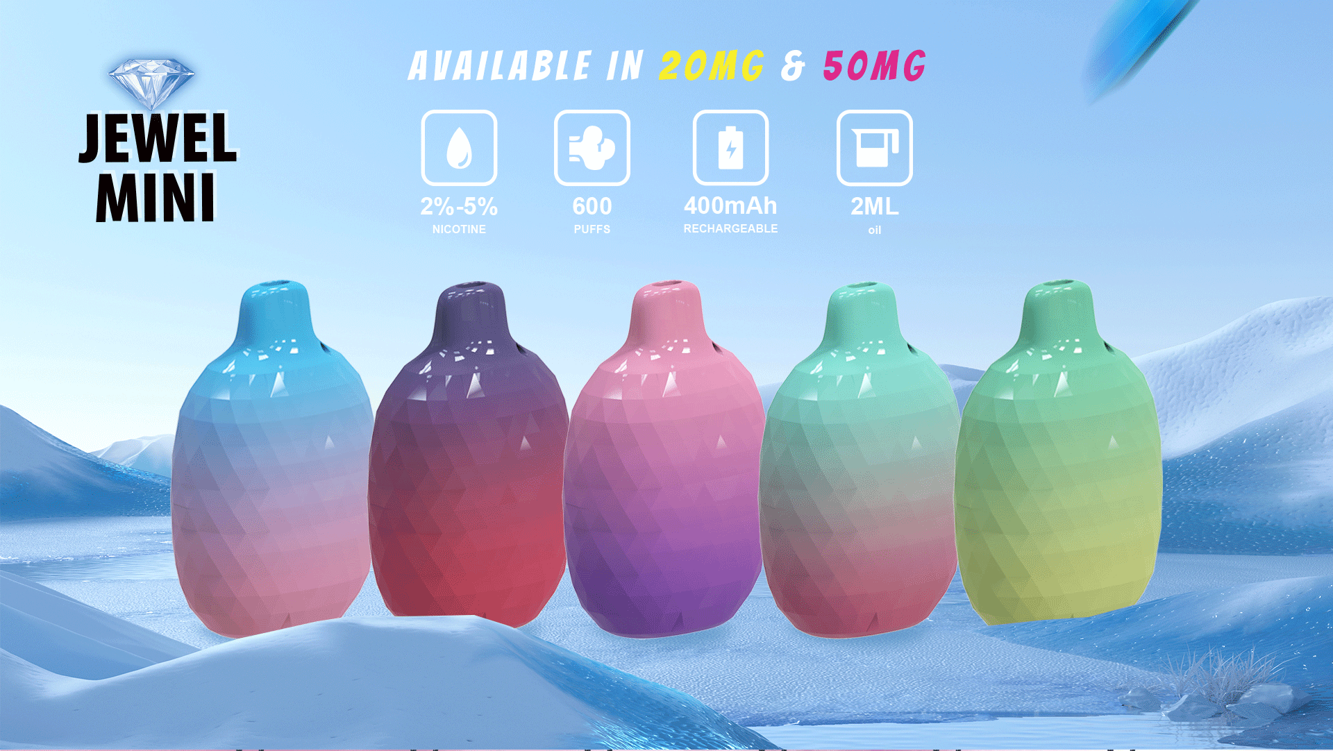 LAFI Jewel 6500 Puffs