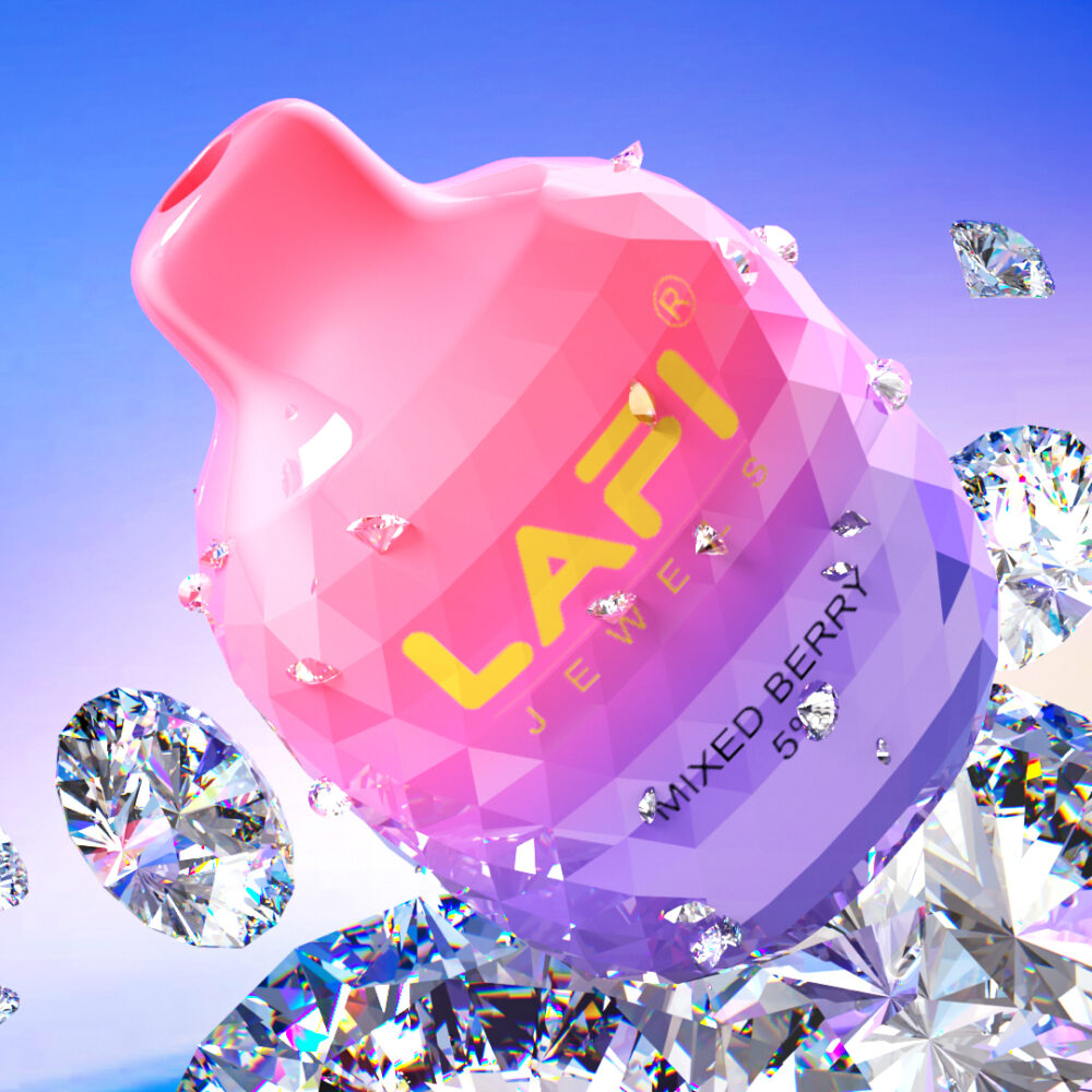 LAFI Jewel 6500 Puffs 13ml E-liquid 5% Unique Crystal Diamond E-cigaretts